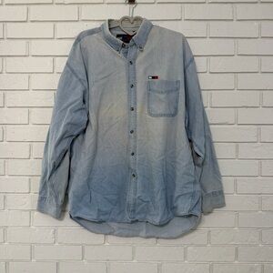 Tommy Hilfiger Tommy Sports Denim Button Down – Men’s XL